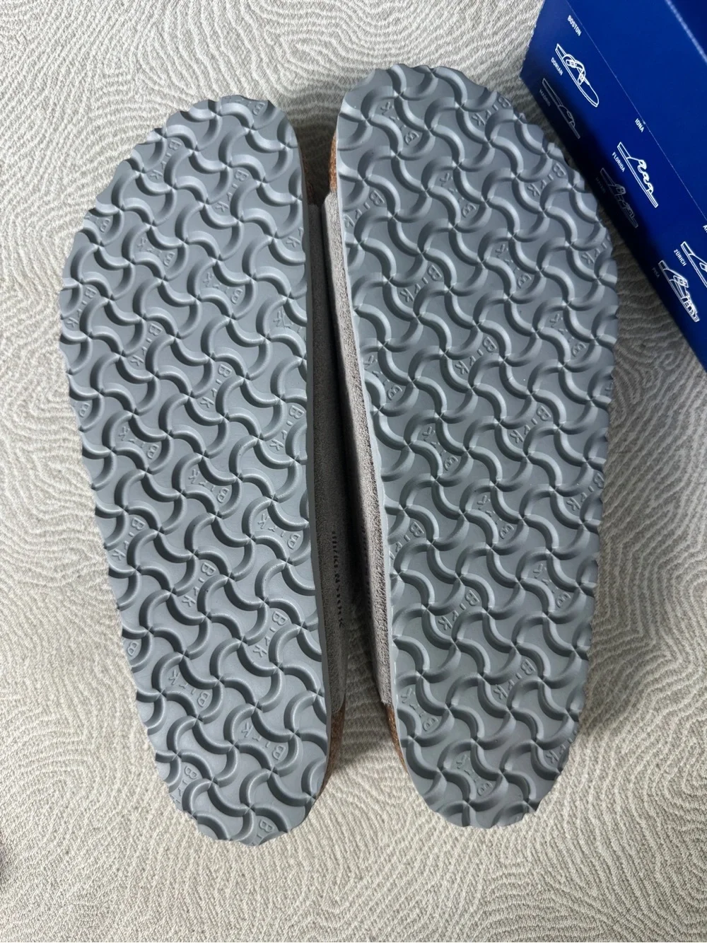 Mens Birkenstock Arizona BS Sandals - Stone Coin (Beige) NWT
